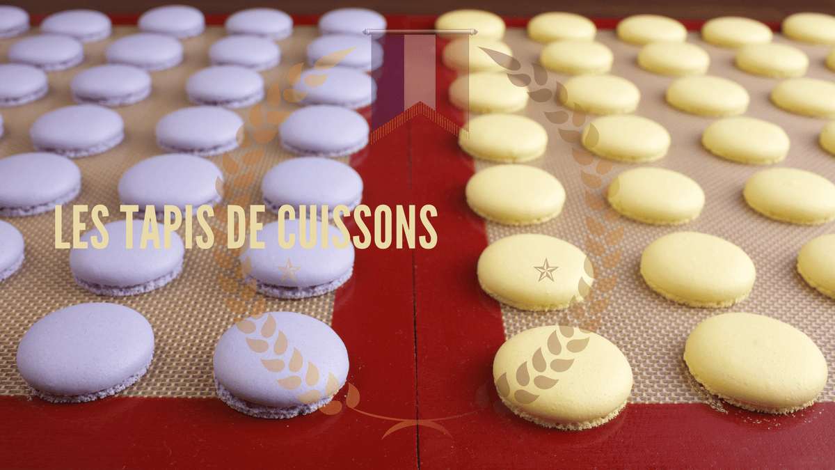 Tapis à Macarons en Silicone - Papiers et Toiles de Cuisson