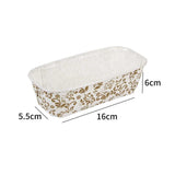 50pcs Baking Pans Paper Pan Loaf Bread Mold Toast Disposable Cakes Bakery Pastry Food Containers Kitchen Baking Tools