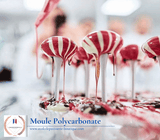 Chocolat<br/>Moule Polycarbonate volcan