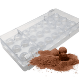 Chocolat<br/>Moule truffe en polycarbonate