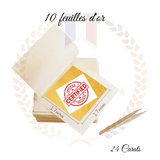 Feuille d'or Alimentaire