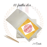 Feuille d'or Alimentaire