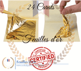 Feuille d'or Alimentaire