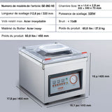 Machine sous vide Alimentaire Pro