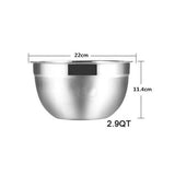 Matériel Pâtisserie<br>Bassine Inox