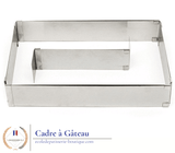 Matériel Pro<br/>Cadre gâteau ajustable ecoledepatisserie-boutique Cadre gâteau ⎪ecoledepatisserie-boutique®