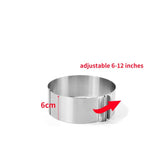 Matériel Pro<br/>Cercle Pâtisserie réglable