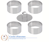 Matériel Pro<br/>Cercles à gâteaux