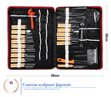 Matériel Pro<br/>Couteau de Sculpture Japonais