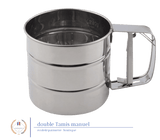 Matériel Pro<br/>Double Tamis à farine manuel