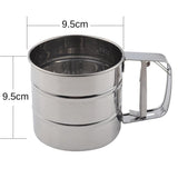 Matériel Pro<br/>Double Tamis à farine manuel