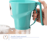 Matériel Pro<br/>Double Tamis à farine manuel