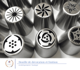 Matériel Pro<br/>Douilles fleurs et layer cake