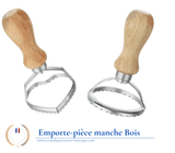 Matériel Pro<br/>Emportes pièces Pâtisserie ecoledepatisserie-boutique Emportes pièces manche bois⎪ecoledepatisserie-boutique®
