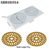 Matériel Pro<br/>Pochoir à Dentelle