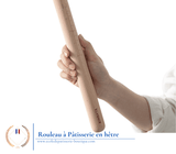 Matériel Pro<br/>Rouleau à Pâtisserie en bois ecoledepatisserie-boutique Rouleau à Pâtisserie en bois⎪ecoledepatisserie-boutique