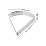 Moule à tarte perforé Triangle