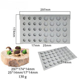 Moule à Gâteau<br/>Moule en Silicone Fruits