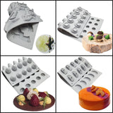 Moule à Gâteau<br/>Moule en Silicone Fruits