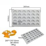 Moule à Gâteau<br/>Moule en Silicone Fruits