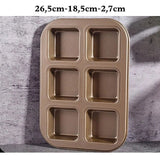 Moule à gâteau carré ecoledepatisserie-boutique