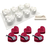 Moule Coeur en Silicone