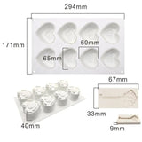 Moule Coeur en Silicone