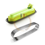 Moules à Gâteaux<br/>Cercle à tarte perforé inox