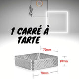 Moules à gâteaux<br/>Cercle à tarte perforer