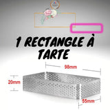 Moules à gâteaux<br/>Cercle à tarte perforer