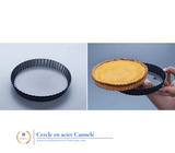 Moules à Gâteaux<br/>Moule acier Cannelé amovible