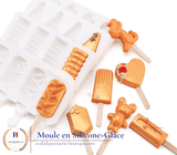 Moules Silicone Glaces