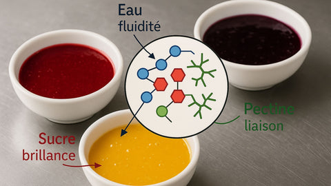 Comment conserver la brillance d’un coulis fruité 