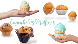 Quelle est la différence entre les muffins et les cupcakes ?