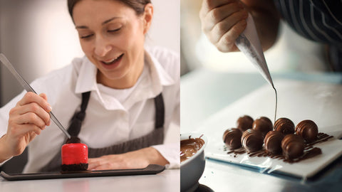 Peut-on réaliser des décors en chocolat sans matériel spécifique-ecoledepatisserie-boutique