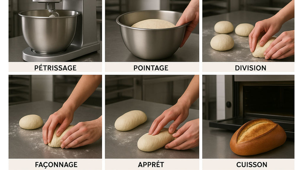 Quelle étapes précède le façonnage: processus complet de la pâte levée?