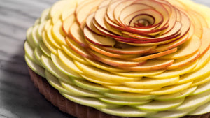 comment faire briller une tarte aux pommes