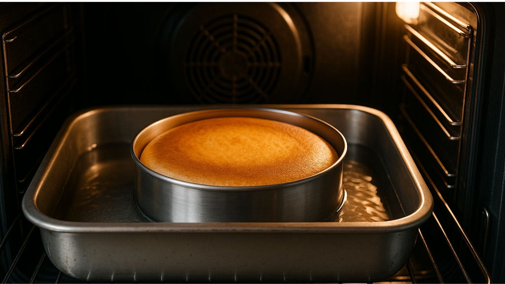 Peut-on cuire un gâteau au bain-marie sans four ?