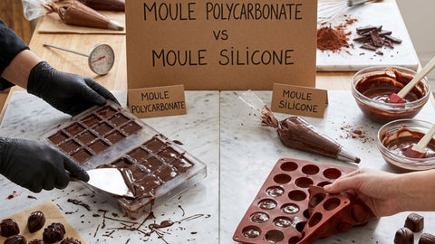 Moule Polycarbonate vs Silicone pour Chocolat