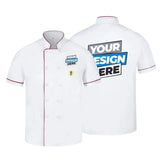 Veste de cuisine unisexe