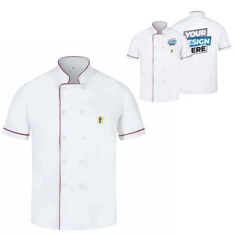 Veste de cuisine unisexe