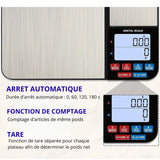 Balance Digitale Double Plateau Pro | Pâtisserie & Cuisine