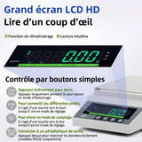 balance cuisine compacte multi-unités g kg lb oz