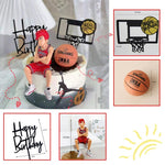 Cake Design<br/>Basketball Theme Happy Birthday