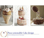 Cake Design<br/>Support Pièce Monter