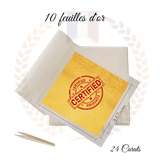 Feuille d'or Alimentaire