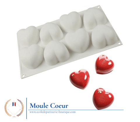 Moule à Pâtisserie Cœur De Fleur Flexipan - Pour Gâteaux, Muffins, Glaçages - Silicone Souple Et Antiadhésif - 9