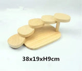 Japanese wooden wood Cuisine Sushi Bridge Boats Pine Creative Sushi Sashimi plate Platter Sushi Tableware Decoration Ornament