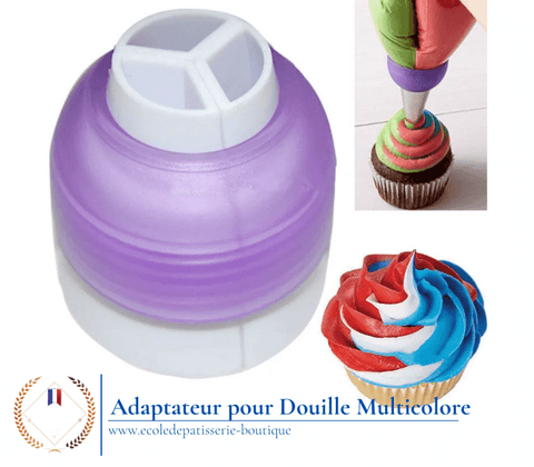 Matériel Pâtisserie<br/>Adaptateur Douille Multicolore