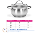Matériel Pro<br/>Casserole Marmite